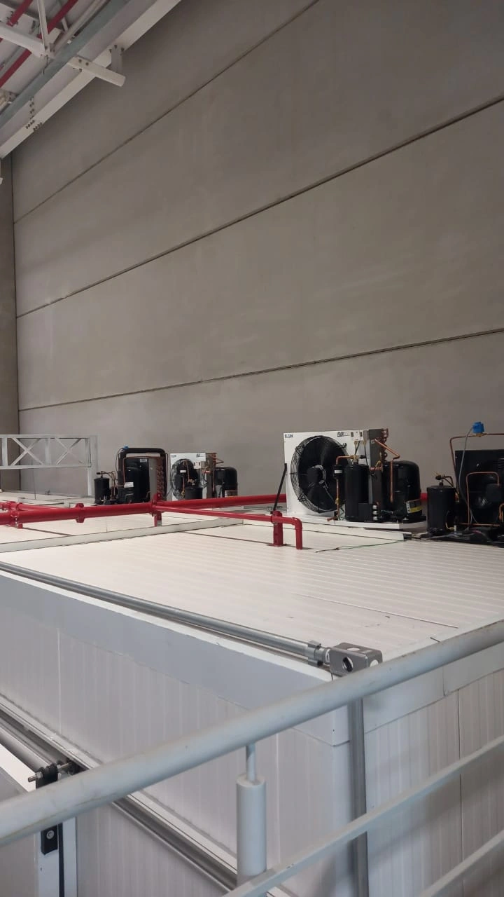 Câmara fria industrial - equipamentos de condensação