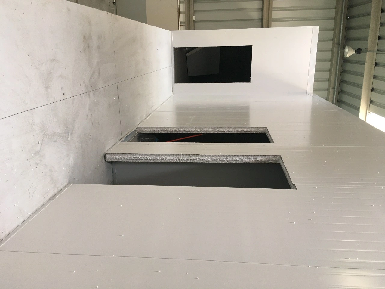 Galpão industrial - painel térmico interno